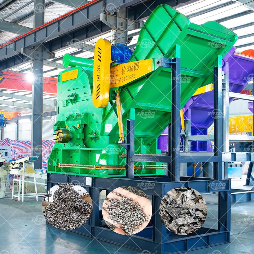 Iron Crusher Scrap Aluminum Metal Crusher Scrap Metal Crusher Machine With CE