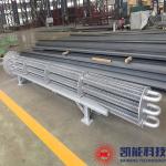 Pin Tube Oil Tank Heater / Heavy Duty Marine Boiler Oil Heater Horizontal