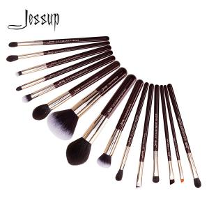 China Jessup 15Pcs Zinfandel Makeup Brushes Set Private Label Makeup Brush Cosmetic Brush Producer T282 wholesale