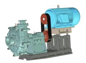 China Non Clogging 200kw Hydraulic Mud Pump High Viscosity 300ZBD-630 wholesale