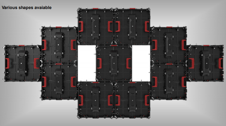 P2.6 P3.91 P4.8 Led Screens For Events Rental Led Video Display Pantalla 5x5