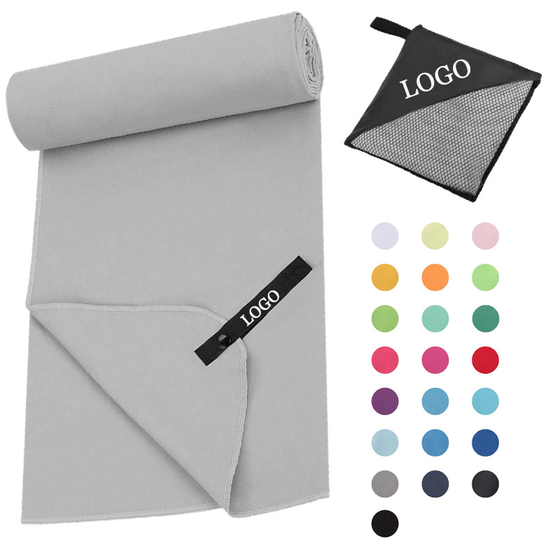 Customized Utility Quick Drying Super Absorbent Lightweight Breathable Soft Comfortable Microfiber Sports Towel Wholesale