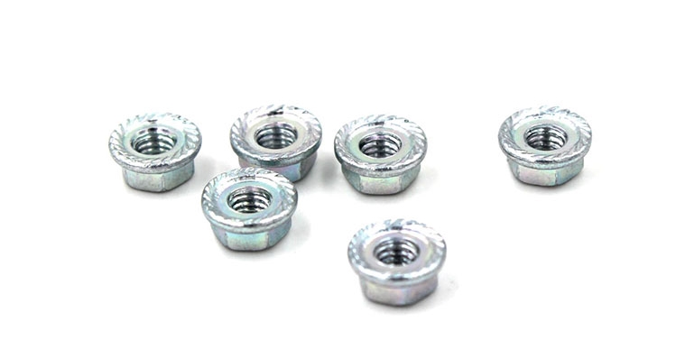 Directly Selling Metric Hex Flange Nut M12 M6 M8 M10 with ISO 9001 2015 Certificate