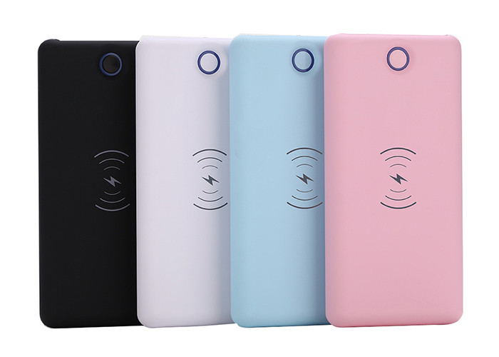 Blue 20000mAh Magnetic Wireless Power Bank With USB C Port Customized Logo