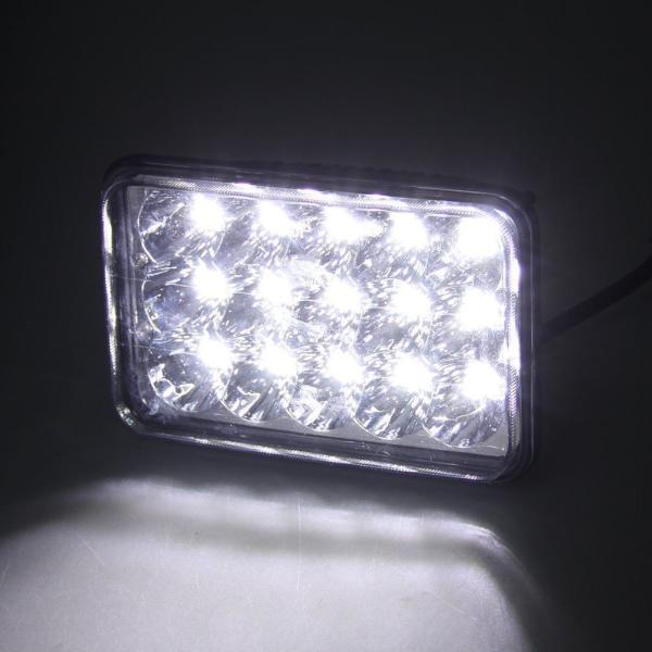 4Pcs 5INCH 45W 2700 lm LED Headlight For Truck Hi-Lo Sealed Beam H4651 / H4656