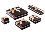 Hand Making Jewellery Gift Packaging Paper Ribbon Brown Color EN71-3