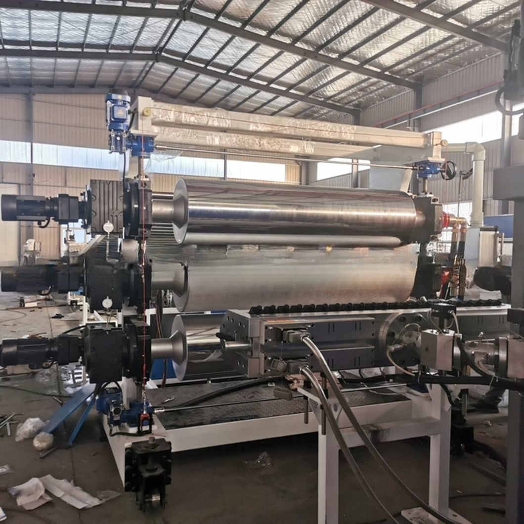 HDPE Sheet Extrusion Production Line Used for Geocell/ HDPE Plastic Geo Cell Making Machine/Geo-Cell Plastic Sheet/HDPE Geocell Production Line /Extruder