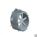Fine Finish Aluminium Gravity Die Casting 50000-100000 Shots Mould Life
