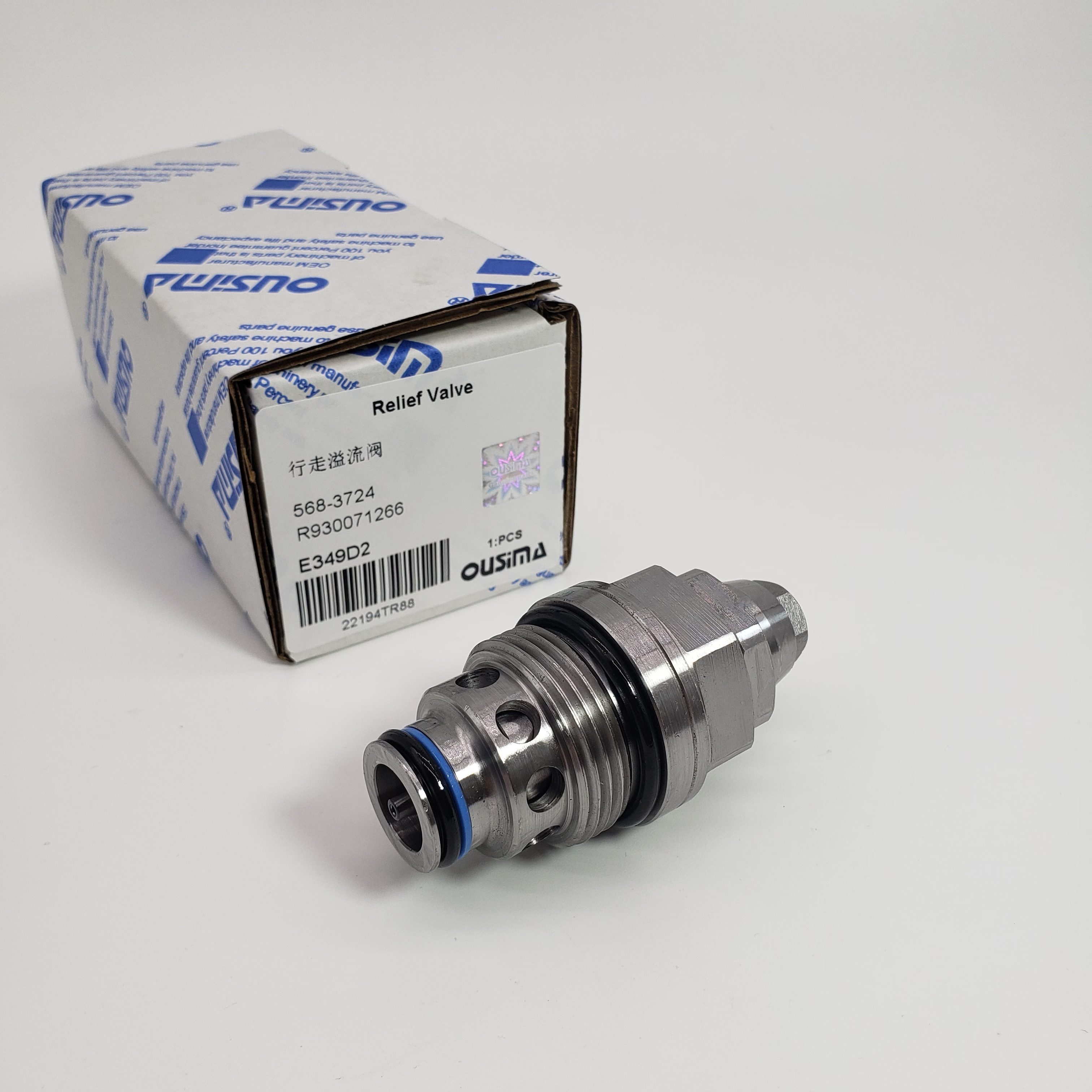568-3724 R930071266 Relief Valve For CAT E345D E349D2