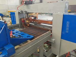 China Mitsubishi PLC Automatic Steel Grating Welding Machine For City Gutterway wholesale