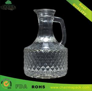 China 350ml Embossing Glass bottle for Olive Oil wholesale