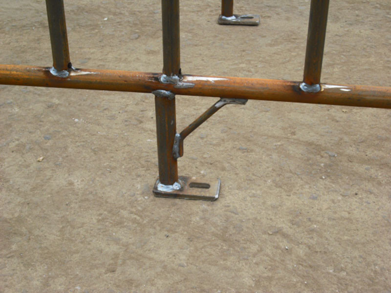 Customized Size Pig Gestation Crates φ32*2.5mm Steel Tube Material Space Saving