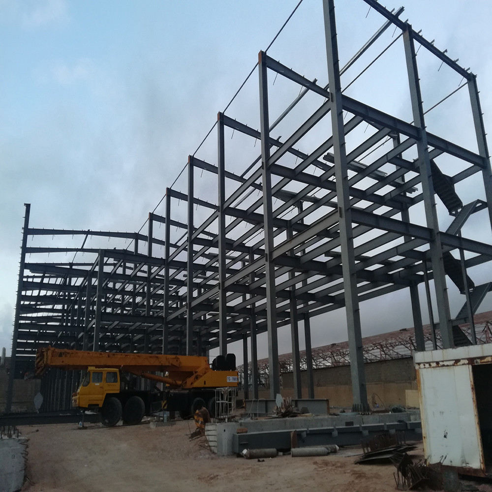 Industrial Pre Engineered Steel Buildings Prefabricated Steel Frame Warehouse Building