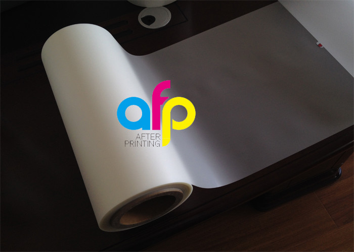 SGS Thermal Laminate Roll , Single / Double Conora Treatment Pet Shrink Film