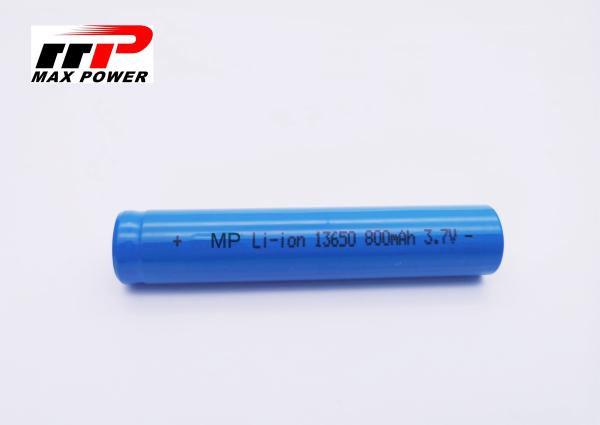 800mAh 3.7V 13650C 4A Rechargeable Li Ion Batteries For High Frequency Cosmetic