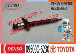 High Quality Denso Diesel Common Rail Injector 095000-6230 0950006230 23670