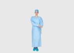 Size 120 * 140cm Anti Bacterial Disposable Surgical Gown Degradable With Iso