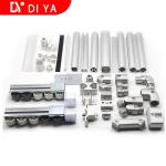 Industrial Aluminum Lean Tube Connector Aluminum Alloy Pipe Lean Manufacturing