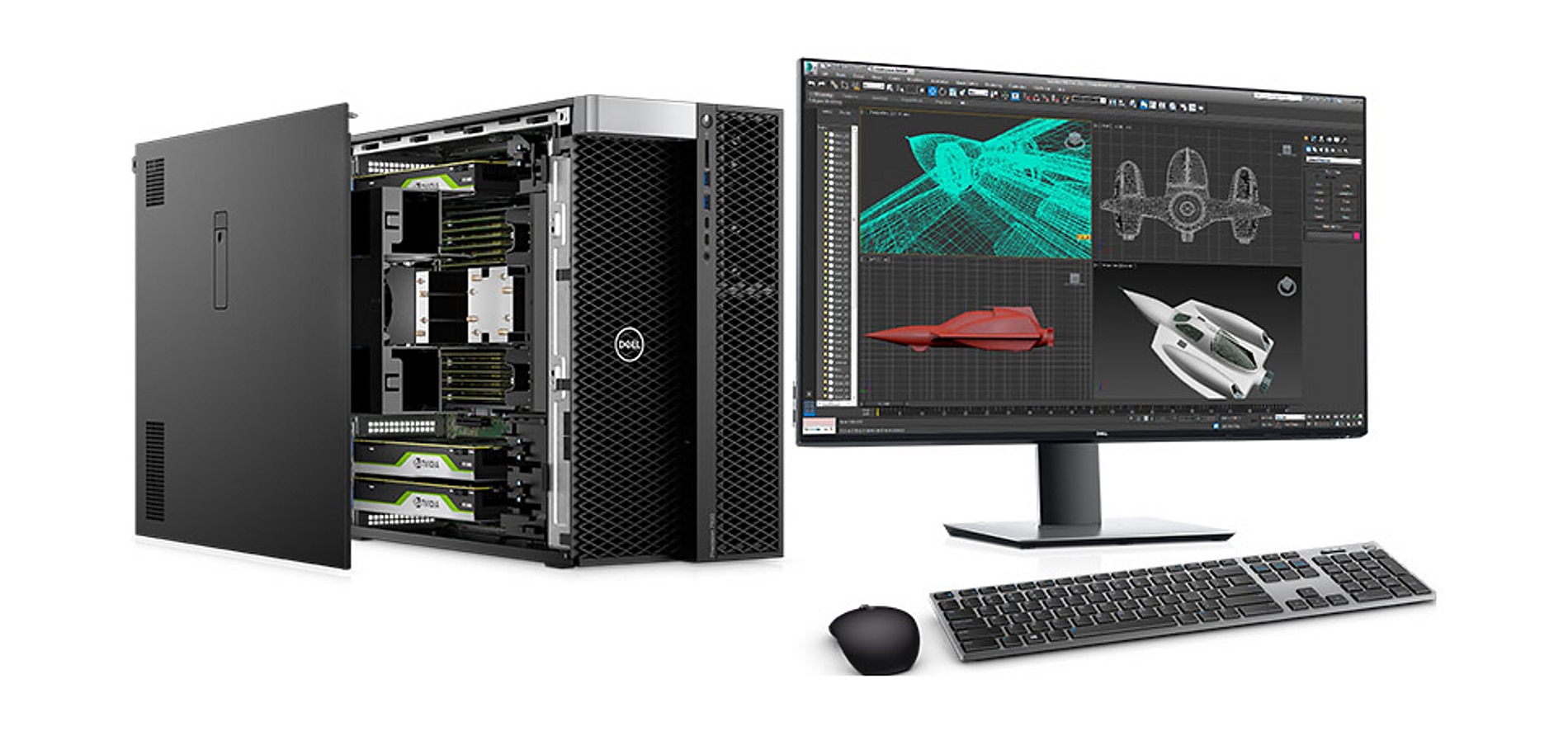 Customizable Tower Server Dell T7920 Workstation Xeon Gold CPU 2666MHz DDR4 ECC RDIMM