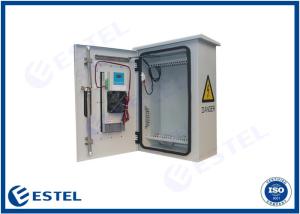 China AC220V Outdoor Equipment Cabinet Anti Theft Three Point Lock Floor Mounting wholesale