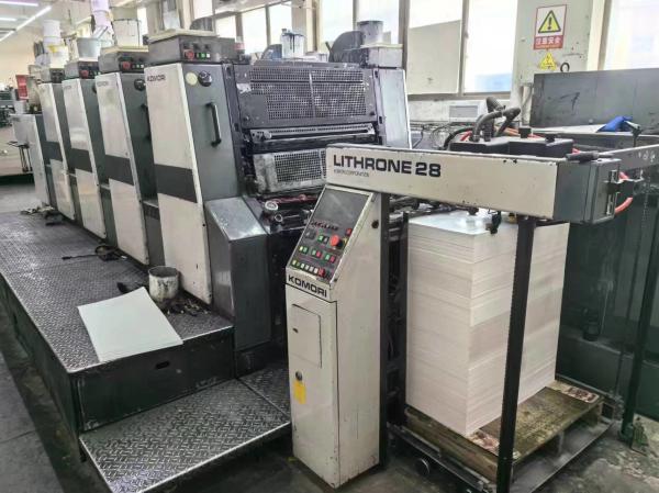 Used Komori 4 Color Offset Printing Machine Komori 428 Komori Lithrone 428