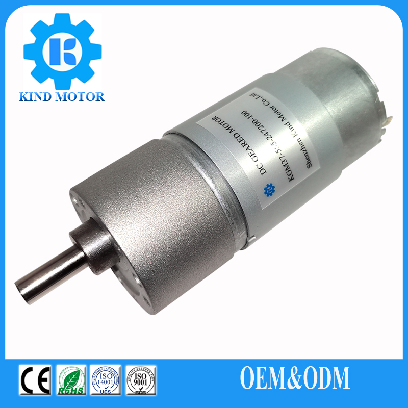 High torque low noise small 3 volt 6v M3 M4screw thread dc gear motor for robot