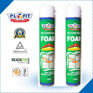 China Adhesive Sealant REACH 30kPa 750ml PU Foam Spray wholesale