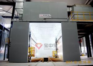 China Water Rotation Painting Booth Spray Booth In Military Vehicle Paint Production Lines wholesale