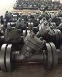 CF3M Forged steel Y Strainer , Carbon Steel Y Strainer Valve ANSI Standard