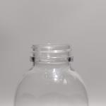 300ml Screw On Lid Plastic PET Bottle For Boba Tea Coffee And Cold Juice