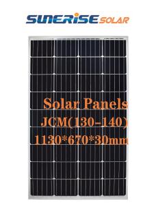China 130W 18V Solar Panel wholesale
