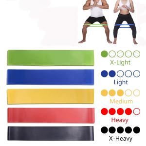 China ZHIHUI TPE Silicone Exercise Bands Yoga Resistance Rubber wholesale