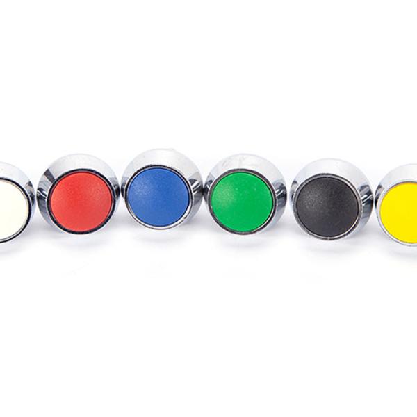 Quality 2Pin 12mm Momentary Push Button Switch , IP65 Flat Momentary Switch for sale