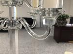 K9 Crystal Glass Candelabra For Sale Taper Pillar Candles Wedding Party Table