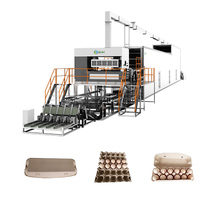 Industrial Rotary Egg Tray Machine Egg Tray Manufacturing Machine
