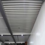 Fireproof U Strip Aluminum Metal Ceiling 0.8mm Thickness