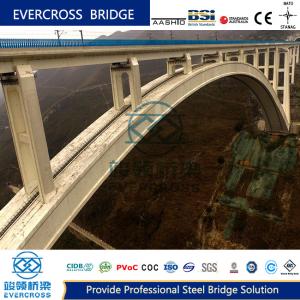 China Multiple Steel Arch Bridge Convenient And Fast Stainless Steel Bridge wholesale