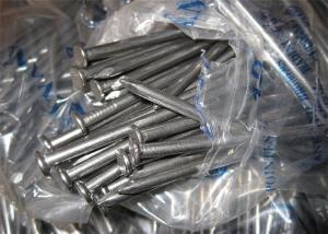 China Standard Size Metal Wire Nails , Anti Polished Galvanized Common Nails on sale
