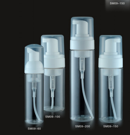 120ml White Mist Spray Bottle Skincare PET Plastic Bottle Cosmetic Packaging