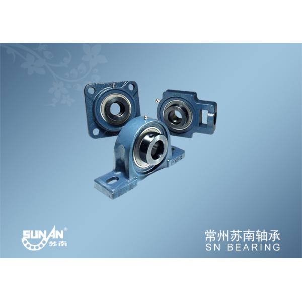 Cast Iron Water Pump Bearing Block Assembly / Flanged Bearing Housing