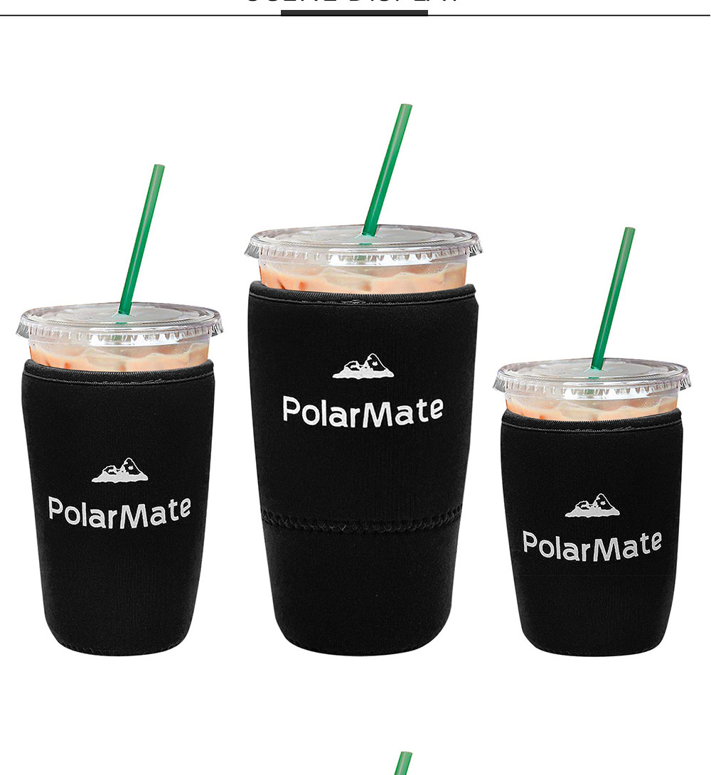 3 Pack Lightweight Reusable Neoprene Coffee Cup Sleeve