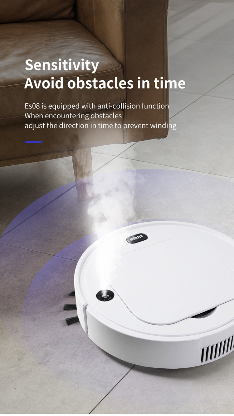 90Min 120m2 Robot Vacuum For Carpet Intelligent Home Appliances