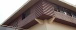 Compressed Fibre Cement Sheet Cladding , Wood Look Fiber Cement House Siding
