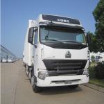 12 Wheels 40 Ton Commercial Box Truck , Closed Box Truck 9.726L Displacement
