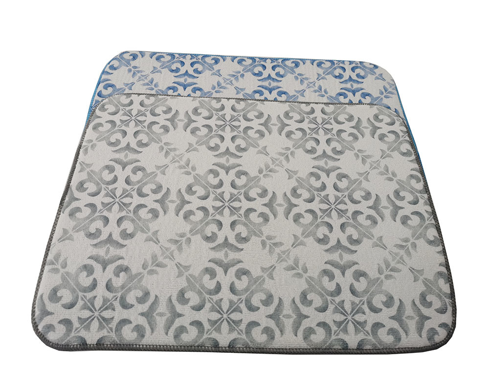 Microfiber Kitchen Mat Counter Drying Mat All Polyester