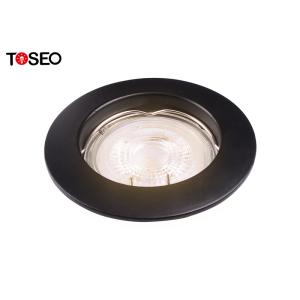 China Mr16 Black Recessed Downlights Fittings IP20 2 Year Warranty wholesale