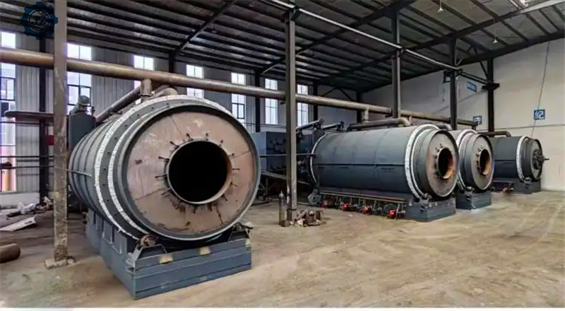 24 Hour Running Fully Continuous Waste Plastic Recycling To Fuel Oil Production Line