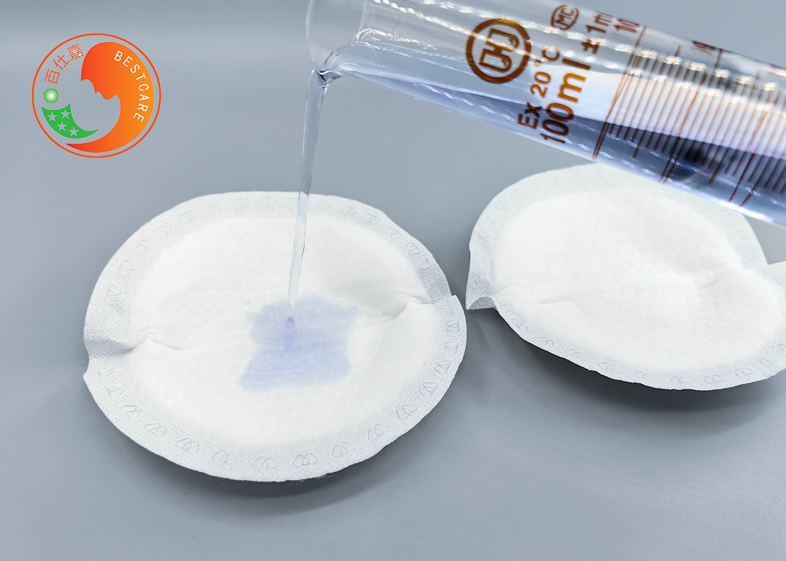 110mm Diameter Sticky Disposable Breast Pads Anti Spill Disposable Breast Milk Pads