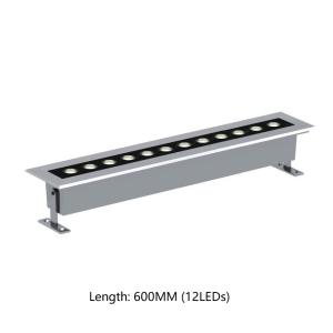 China 600mm 1000mm IP68 24VDC LED Linear Underwater Lights Stainless Steel wholesale