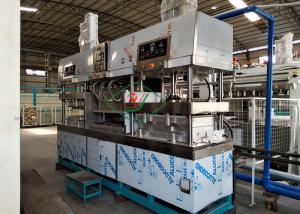 China Tableware / Dishware Bagasse Fiber Pulp Molding Machine Semi Automatic wholesale